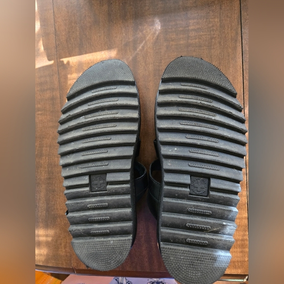 Dr. Martens Black Strappy Platform Sandals L9 - Picture 5 of 5